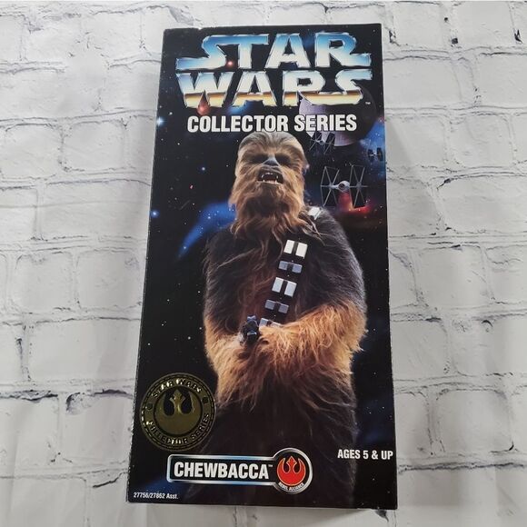 NIB Vintage Star Wars Chewbacca Collector Series Figure
